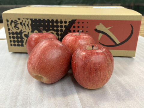 手のひらサイズ　サンフジ小玉 　4.8㎏　（20～23玉）