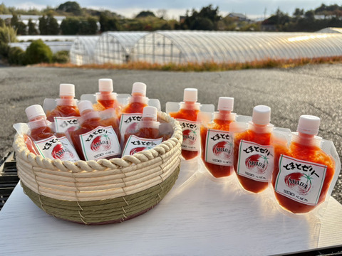 丸ごとトマト果汁『垢田トマトゼリー』(家庭用)145g×10P