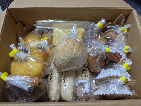 やよい農園玄米入りつぶつぶパン、米粉ケーキセット☆火曜、木曜日発送