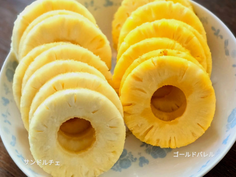 沖縄県 ゴールドバレル 大2個(3.5kg)セット 最高峰パインを是非