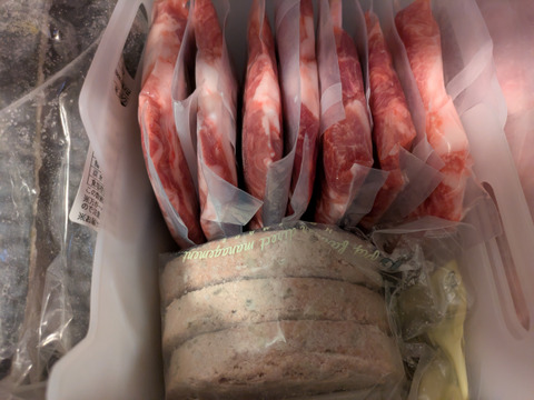 【普段使いの備蓄品・まとめ買い】　四万十ポーク　こま切れ　500ｇ×4袋