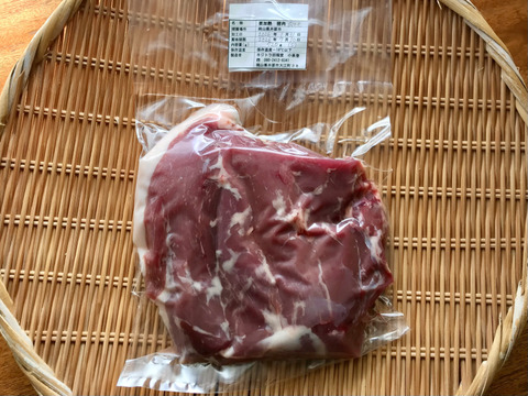 旬✨イノシシ《ジビエ》【猪肉内モモ 720g ブロック】260131-5