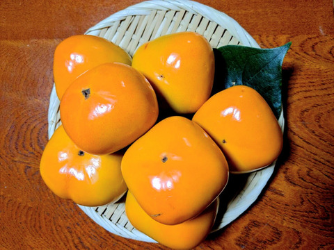 【たねなし柿】果汁たっぷりまろやかな甘さ　8～10個（約2kg）