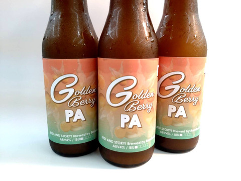 『芳醇でトロピカルな香りと旨味』ゴールデンベリーペールエール（クラフトビール）330ml×3本入り