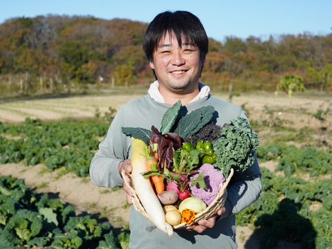 【淡路島産】有機肥料100%で育てた冬野菜７種詰め合わせ🥬