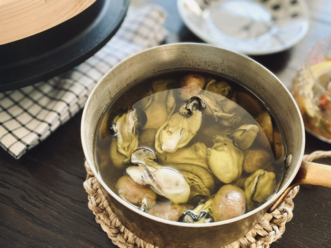 冬限定サロマ湖産牡蠣むき身たっぷり500g(2年物　加熱用)