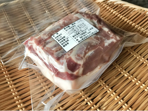 特Aクラス🏆イノシシ《ジビエ》【猪肉 ロース 470g ブロック】240324-3 焼肉・BBQに🍖
