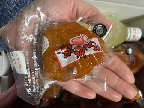 セット売り‼まるせい果樹園のほおずりジュースとあんぽ柿　600ml＋700g　約2K