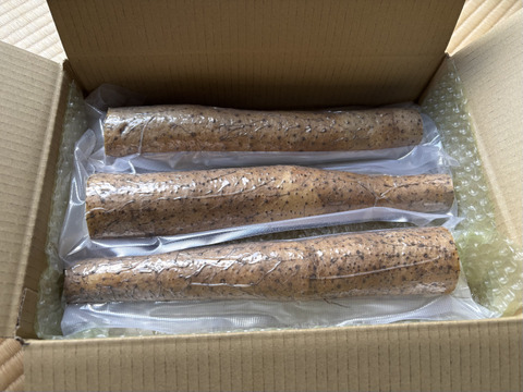 大分県産カット自然薯　1kg真空パック入り‼️