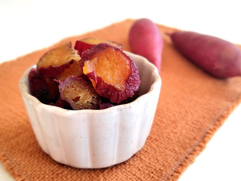 【新商品】ひとくち干し芋90g×4袋（大分県産、栽培期間中農薬・肥料不使用、メール便発送）