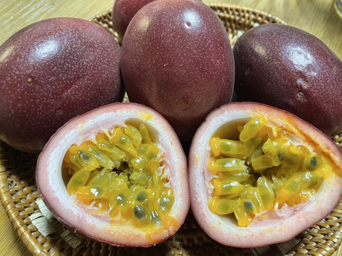 【夏ギフト】南国の香り溢れる八丈島パッションフルーツ15個入り