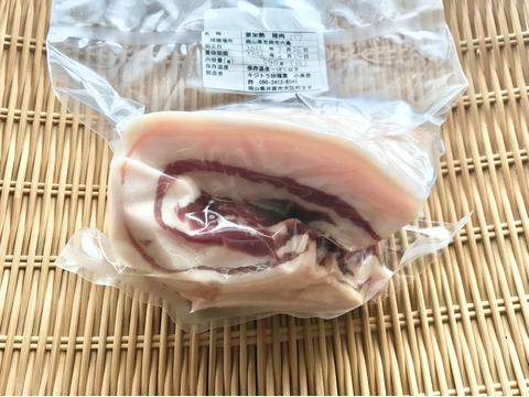 特Aクラス🏆✨イノシシ《ジビエ》【猪肉 希少❣️バラ 540g ブロック】250325−15