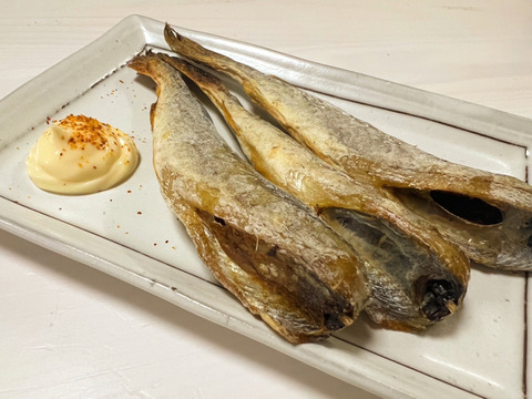 【北海道冬の味覚】干し氷下魚(コマイ)　500ｇ(250ｇ×2個入り)