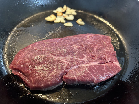 【１ブロック限定品】兵庫県産黒毛和牛（経産牛）「ランプ（ステーキ用）100g/真空パック」