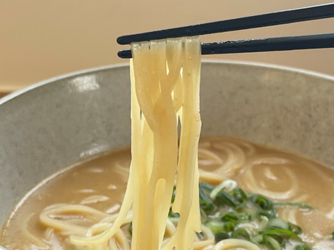 【米粉の玄米麺】（スープ付）2食入×5袋　味噌ラーメン　半生　特別栽培『コシヒカリ』使用