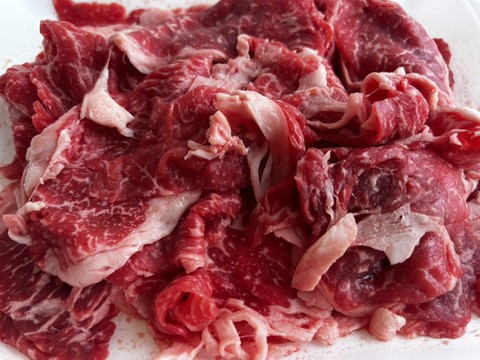 【福袋】牛ブリスケ(コウネ)・イチボスライス食べくらべセット(ブリスケ切り落としのおまけ付)【しゃぶしゃぶ・すき焼き】