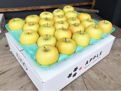 【特別栽培認証取得】シナノゴールド5kg　酸味が爽やかで果汁たっぷり🍏良品・家庭用ミックス 農薬5割減＆化学肥料不使用 青森県産黄りんご　スマフレ貯蔵