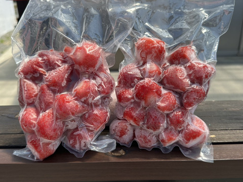 完熟瞬間冷凍 🍓やよいひめ🍓瞬間冷凍いちご 真空パック小分け