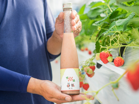 濃厚!! 夏イチゴ甘酒『苺姫 無垢』30本セット ご自宅用 簡易包装