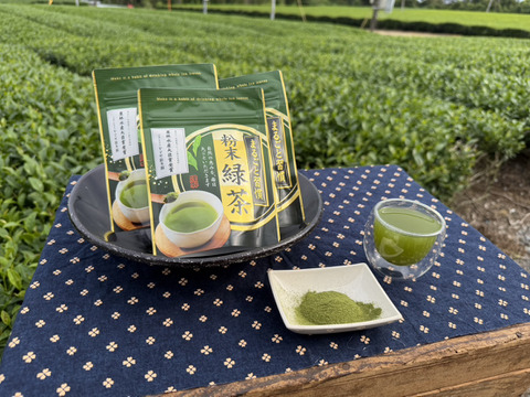 【いつでもどこでも深蒸し茶を！】｜深蒸し粉末茶 50g