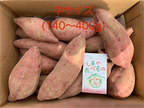 甘味あふれるオーガニック安納芋・中サイズ(食べ応え抜群！)4kg・種子島産