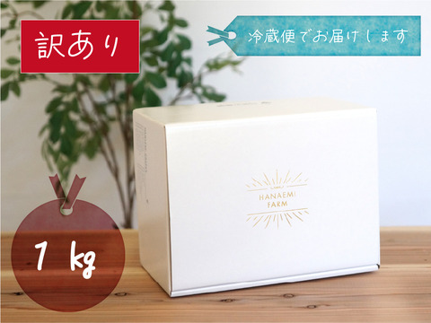 花笑み農園　岡山の訳ありブドウ2種MIX1kg【9/18～順次発送】W2M-1