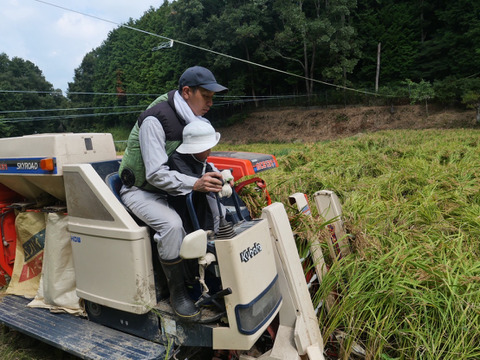 新米！2025年有機肥料使用奈良県山添の『あきたこまち』玄米 10㎏