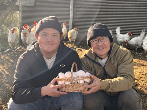 自然養鶏！！お塩で頂くTKG！！竜鳳のたまご。10個入り3パック！合計30個