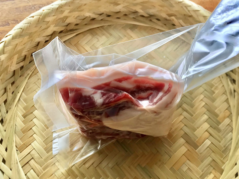 特Aクラス🏆✨イノシシ《ジビエ》【希少❣️猪肉バラ 270g ブロック】260130-9