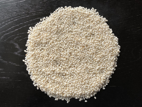 【自然栽培】ハッピーヒルもち米　精米950ｇ　農薬不使用・無肥料栽培　令和6年　岐阜県産【クリックポスト発送】