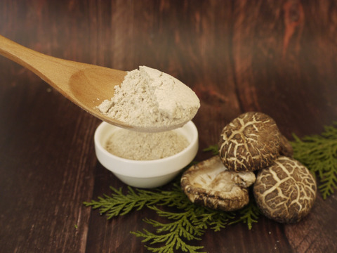 【母の日ギフト】原木栽培　干し椎茸　椎茸粉ギフトセット