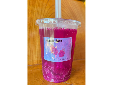 【冷凍ドラゴンフルーツ(白肉種)】真空冷凍で旬の味、栄養素をそのままギュッと閉じ込め！　100g×5ﾊﾟｯｸ(計500g)