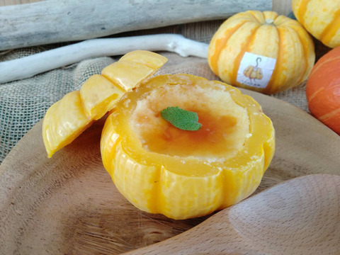 しっとり甘い！ミニかぼちゃ”プッチーニ” 6個, ハロウィンのお菓子作りに最適！