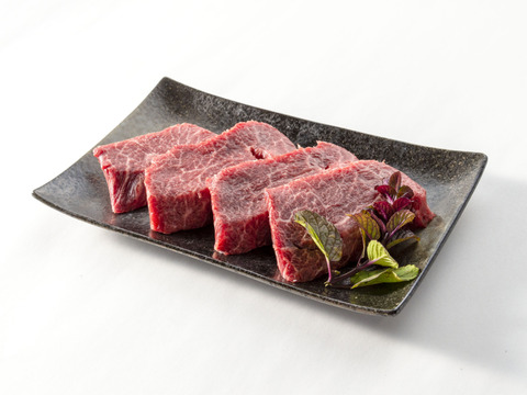 【在庫限り商品！】九州産黒毛和牛 熟成ランプ ステーキ約260g (4-5枚)