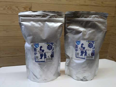 【愛知県産】シャキッとおやつ感覚冷凍ブルーベリー（400g x 2パック）