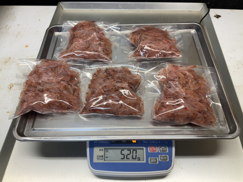 【旨味の塊】桜エビ/ルビー/駿河湾の宝石/特大サイズ/100g×5【冷凍】