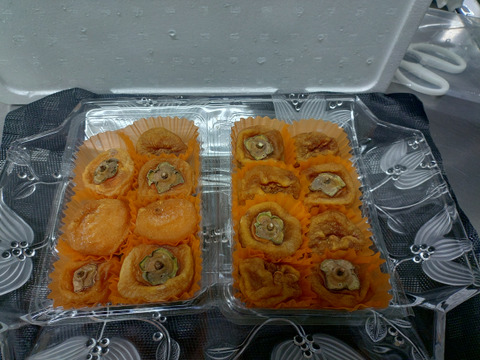 干し柿 大きさがバラバラです6個から10個2パック入