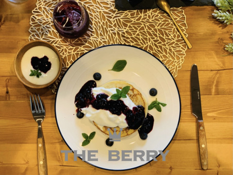 【5月6月限定】パリッとした食感！朝採り完熟ブルーベリー 450g