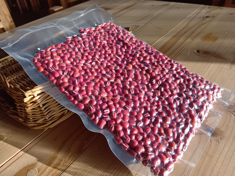 7年産　自然栽培　丹波大納言小豆　400g