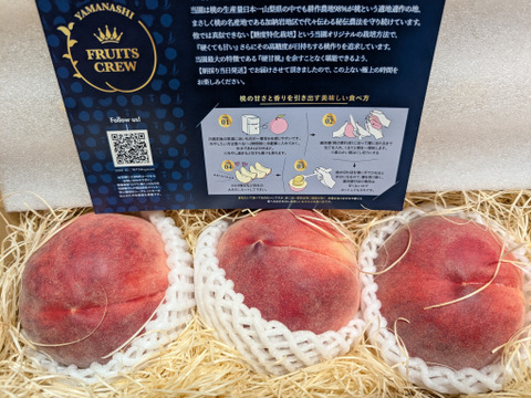 ⑰若桃 硬い桃 山梨県産 箱込み9.2kg 1ef101957755adac3145f8af7739ad