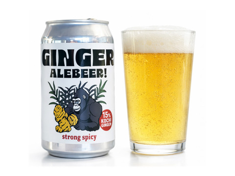 （予約）圧倒的スパイシー！生姜15％！GINGER ALE BEER350ml