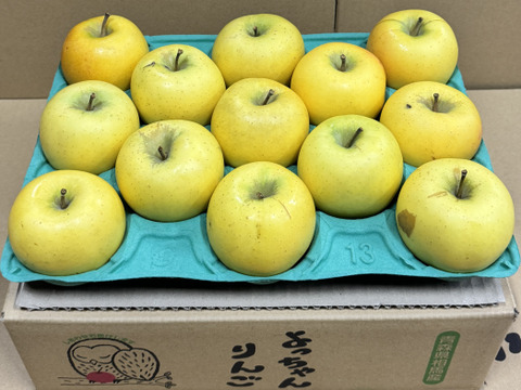 【お手頃・小玉】シナノゴールド　カワイイ小玉💛家庭用 約2.7Kg🍏　青森県産　数量限定