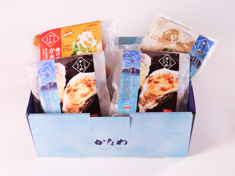 【冷凍】かきご馳走パーティーセット　2名様用　広島県産　生食用かき　殻付かきグラタン　オイスタ―チャウダー　揚げてるかきフライ　ご自宅用　贈答用にもおすすめ♪