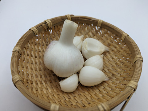 【農薬化学肥料不使用】今が旬！新にんにく（サイズ無選別）1kg】