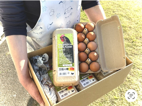 濃厚！希少品種『ネラ』の黒鶏（くろどり）の卵（50個入）