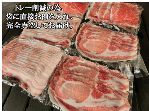 【オーダーメイド】豚肉ロース１kgをお好みの厚さにスライスします