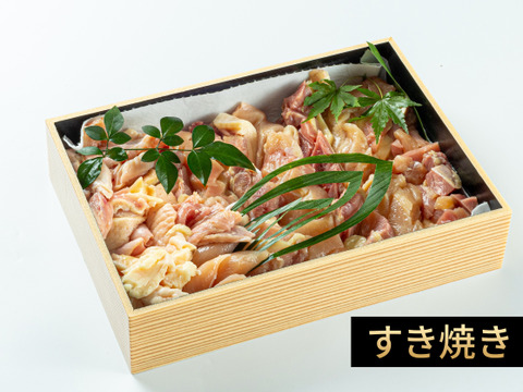 【紀州ラクト梅ぢどり　鶏すき焼きセット】鳥好オリジナル地鶏使用 【熨斗対応可】