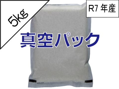 R7年産：くまもとの米　5㎏、真空パック