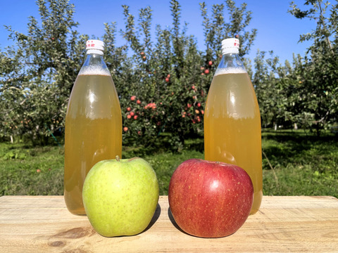 違いがわかる　無添加りんごジュース飲み比べセット 1000ｍｌ×６本