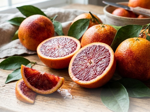 採れたてあま〜い❣和歌山有田産 木成り熟成ブラッドオレンジ 〜極上のコクと香り〜